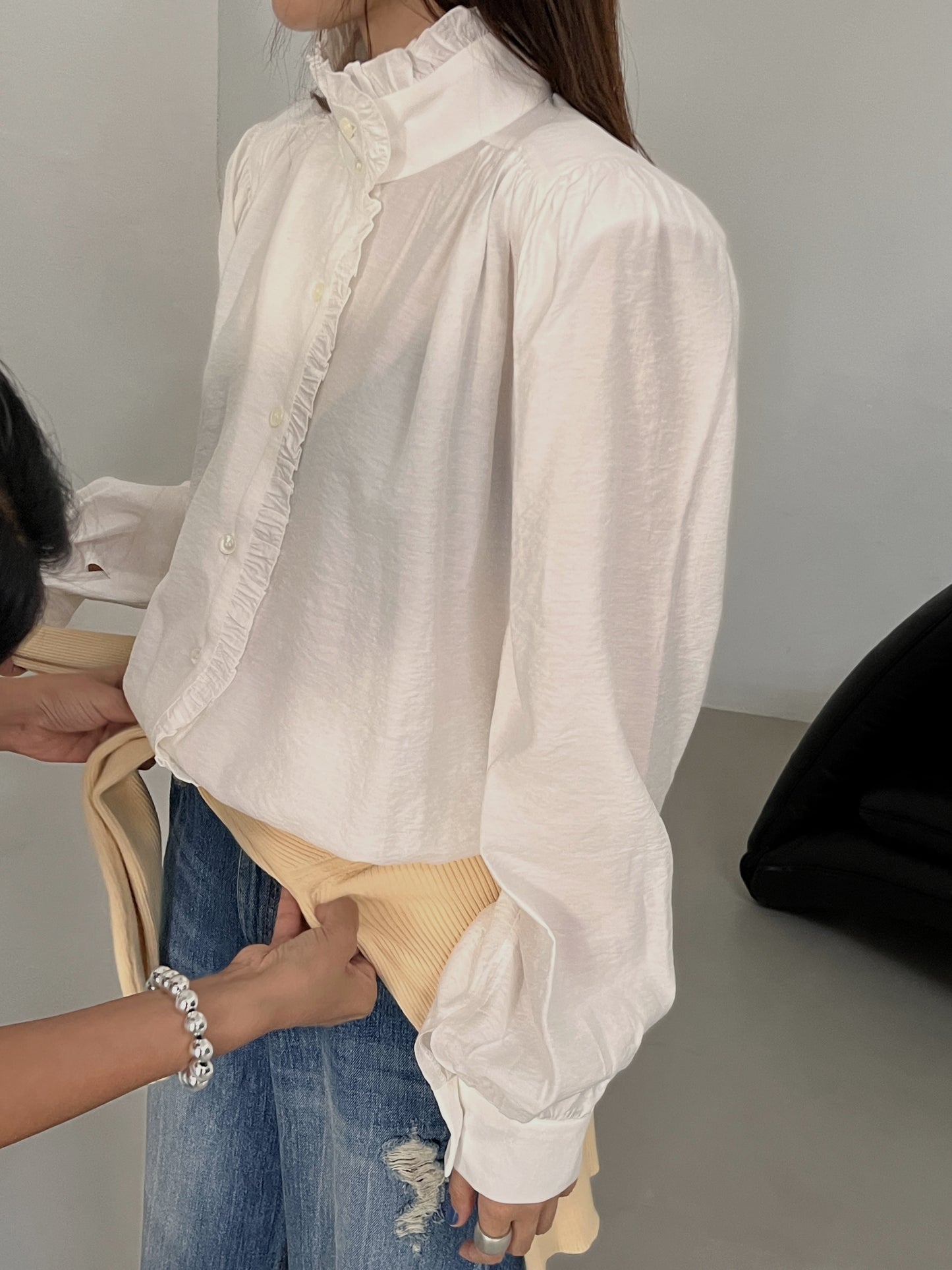 【A MA:DE 2025AW】Say blouse ( 3color )