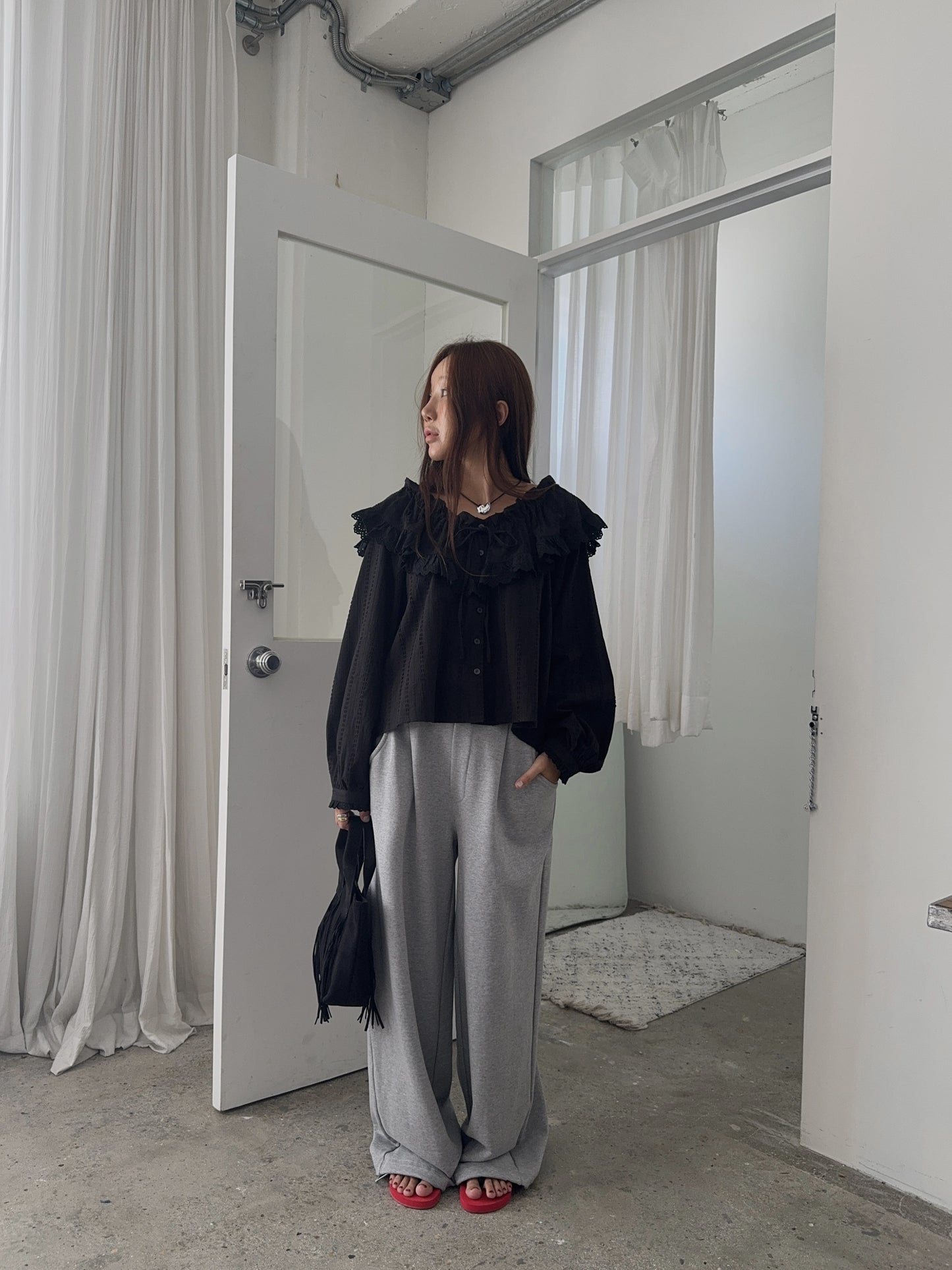 【A MA:DE 2025AW】Sugar blouse ( 2color )