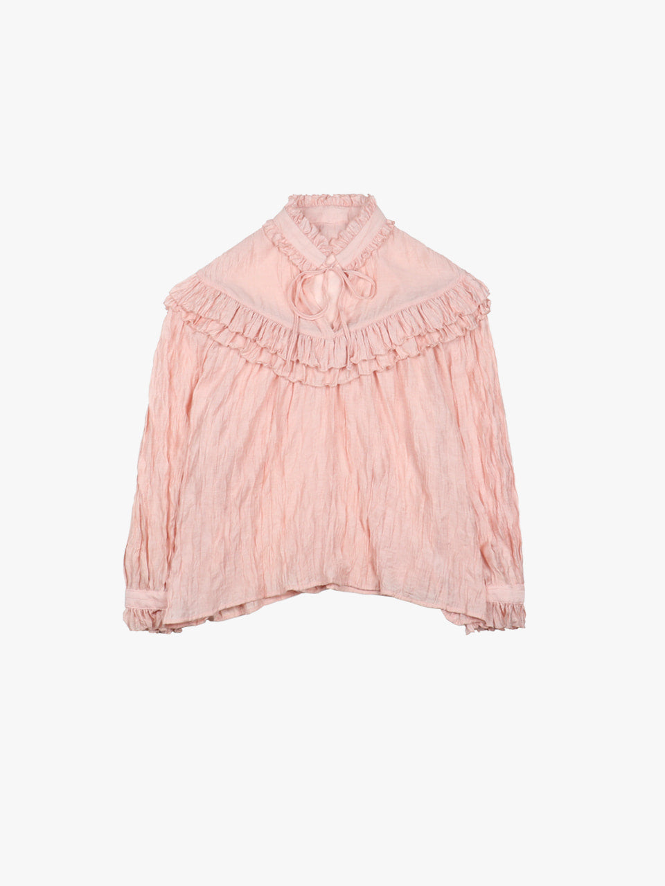 【A MA:DE 2025AW】Linkle blouse ( 2color )