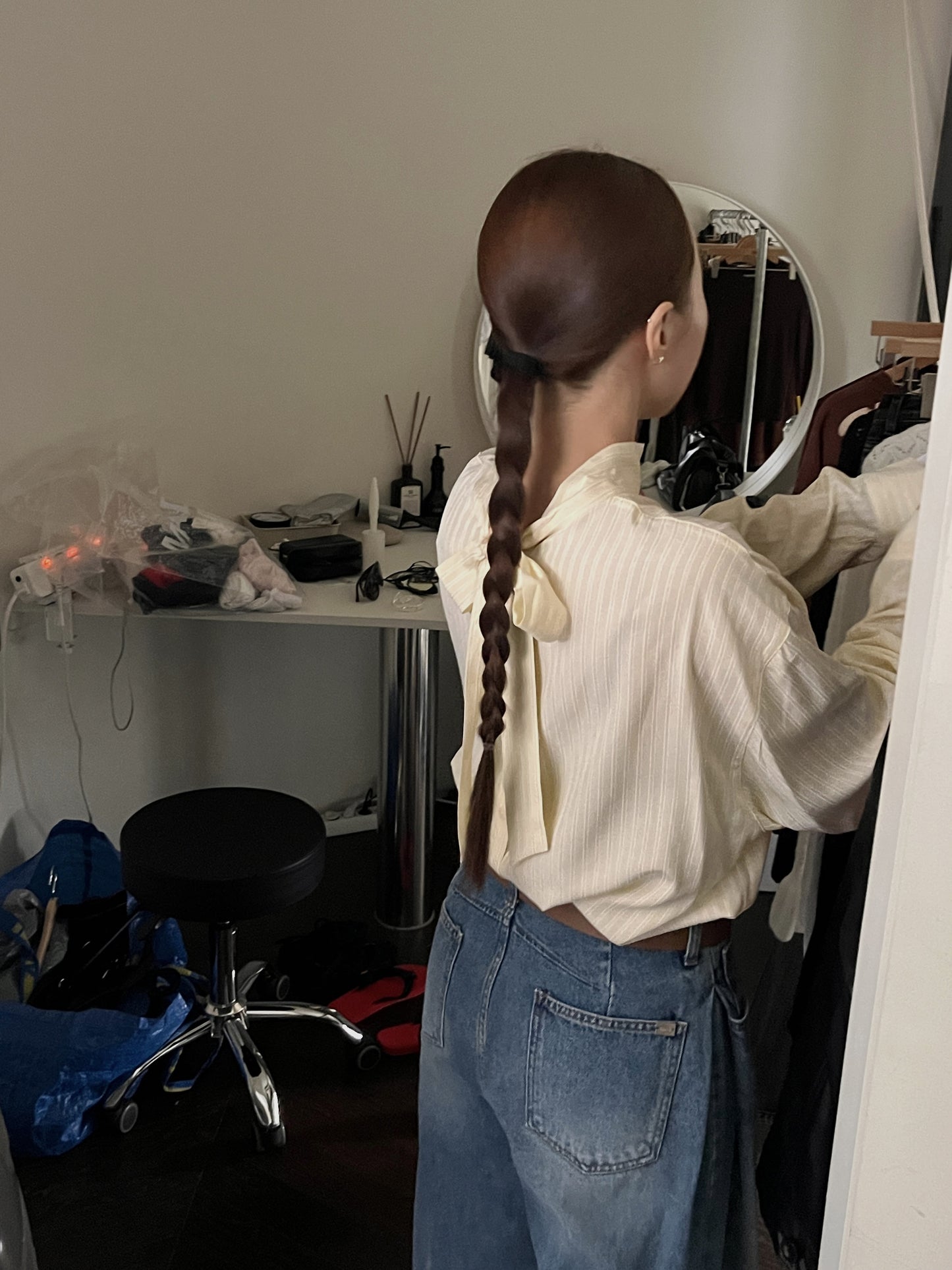 【A MA:DE 2025AW】Rave blouse ( 2color )