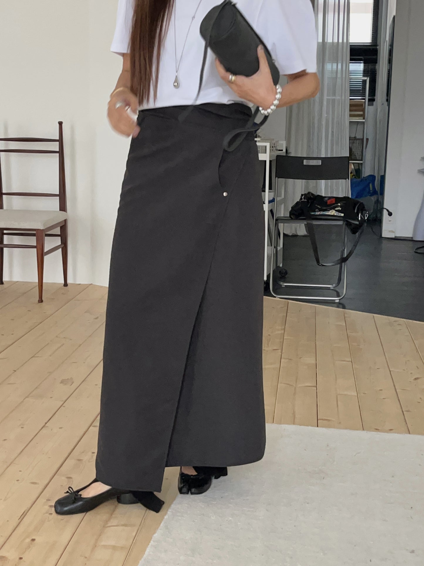 【A MA:DE 2025AW】Arkrap skirt ( 2color )