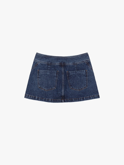 [A MA:DE 2025AW] Amy denim skirt