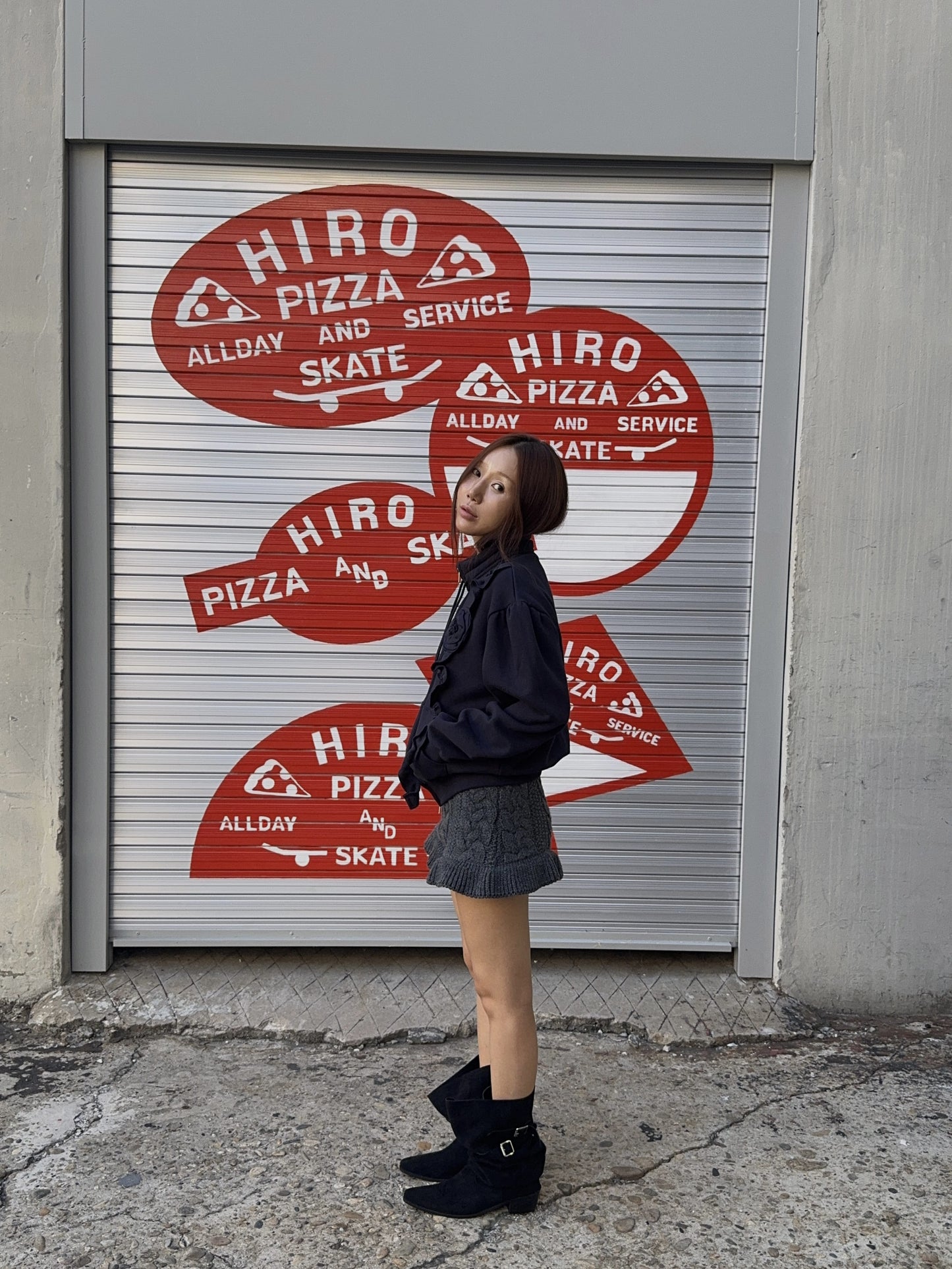 【A MA:DE 2025AW】Plat zip up ( 2color )