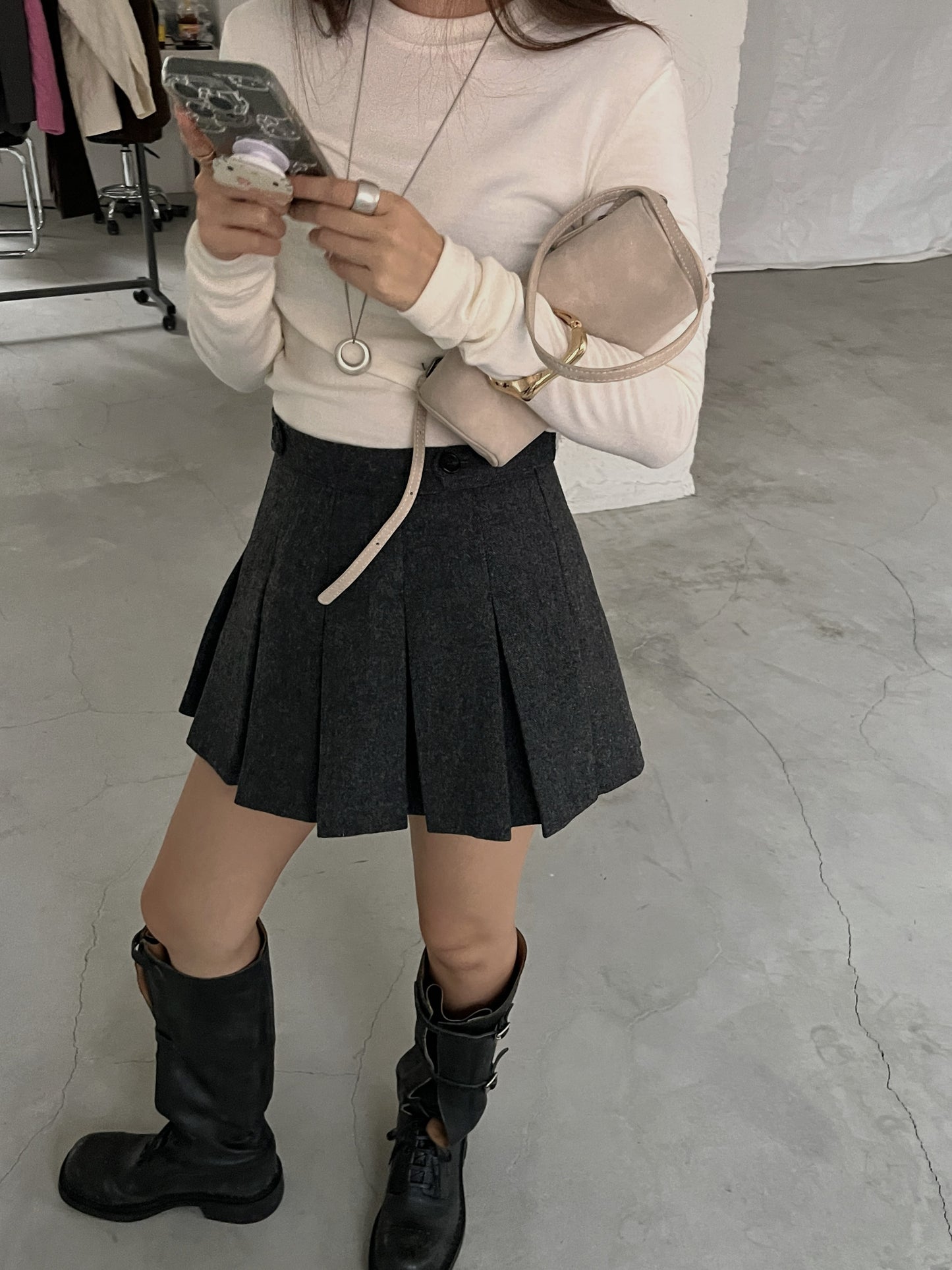 【A MA:DE 2025AW】Wool T - shirt ( 3color )