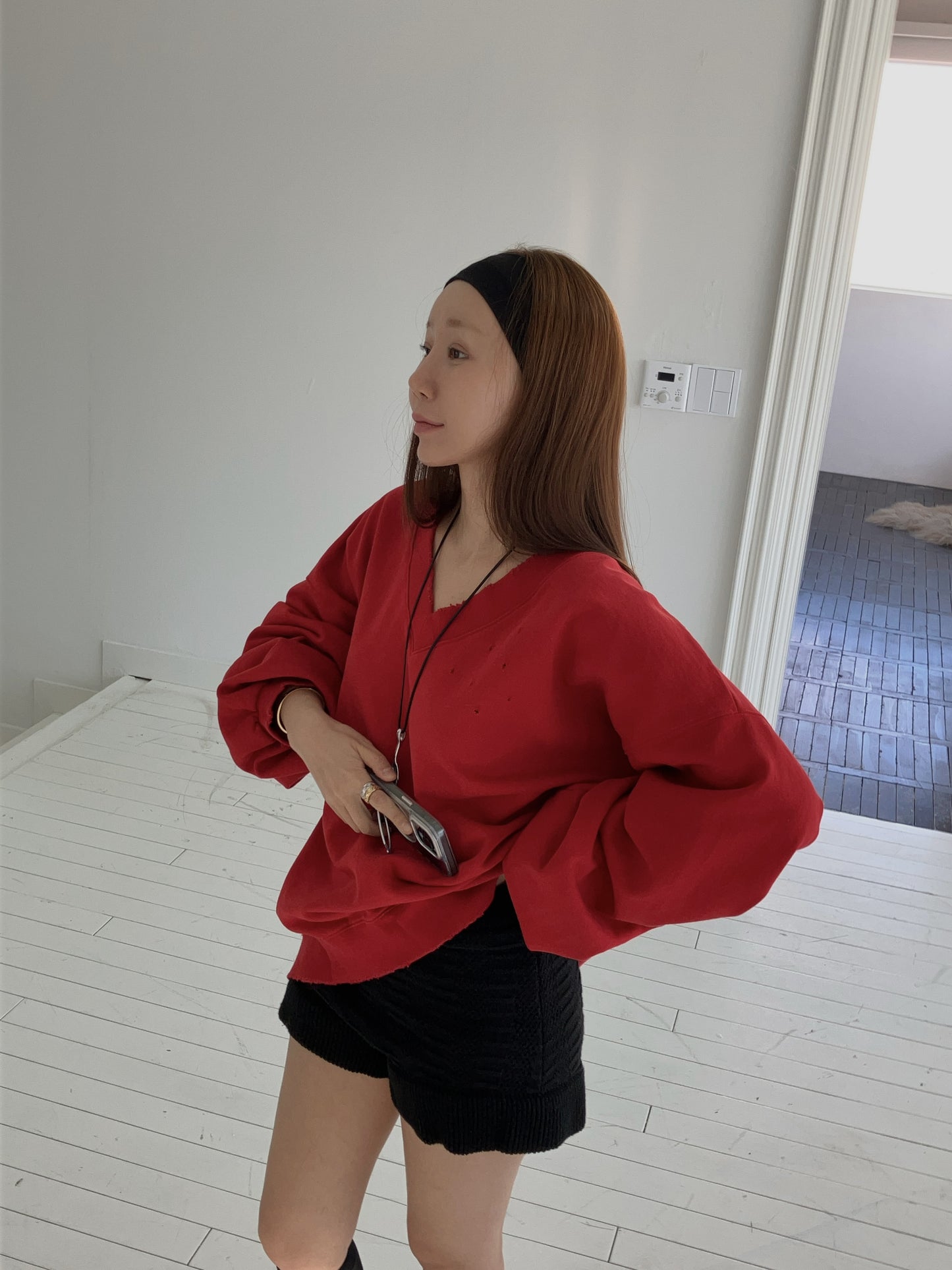 【A MA:DE 2026SS】Lotus sweatshirt (2color)