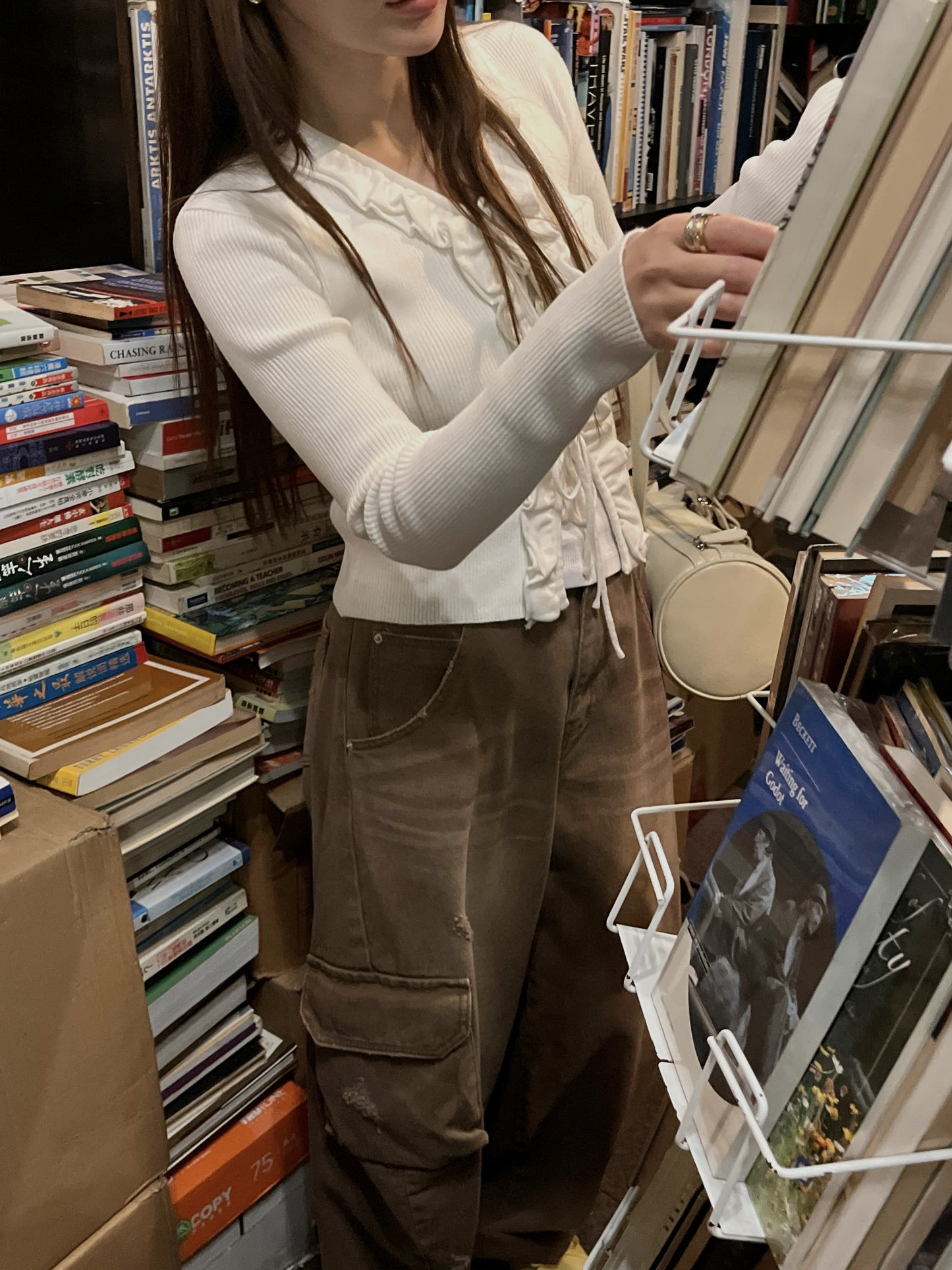 【A MA:DE 2026SS】Wrinkle cardigan ( 3color )