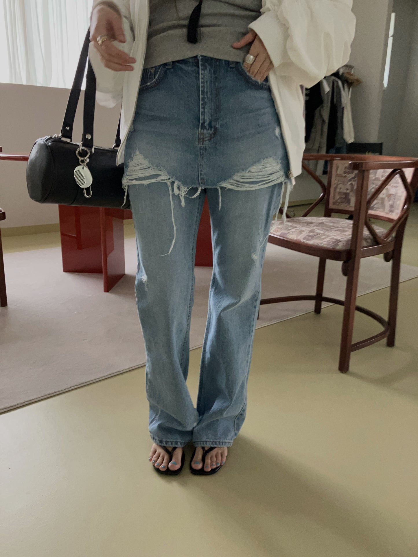 【A MA:DE 2026SS】Flory denim pants