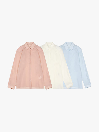 【A MA:DE 2026SS】Air blouse ( 3color )
