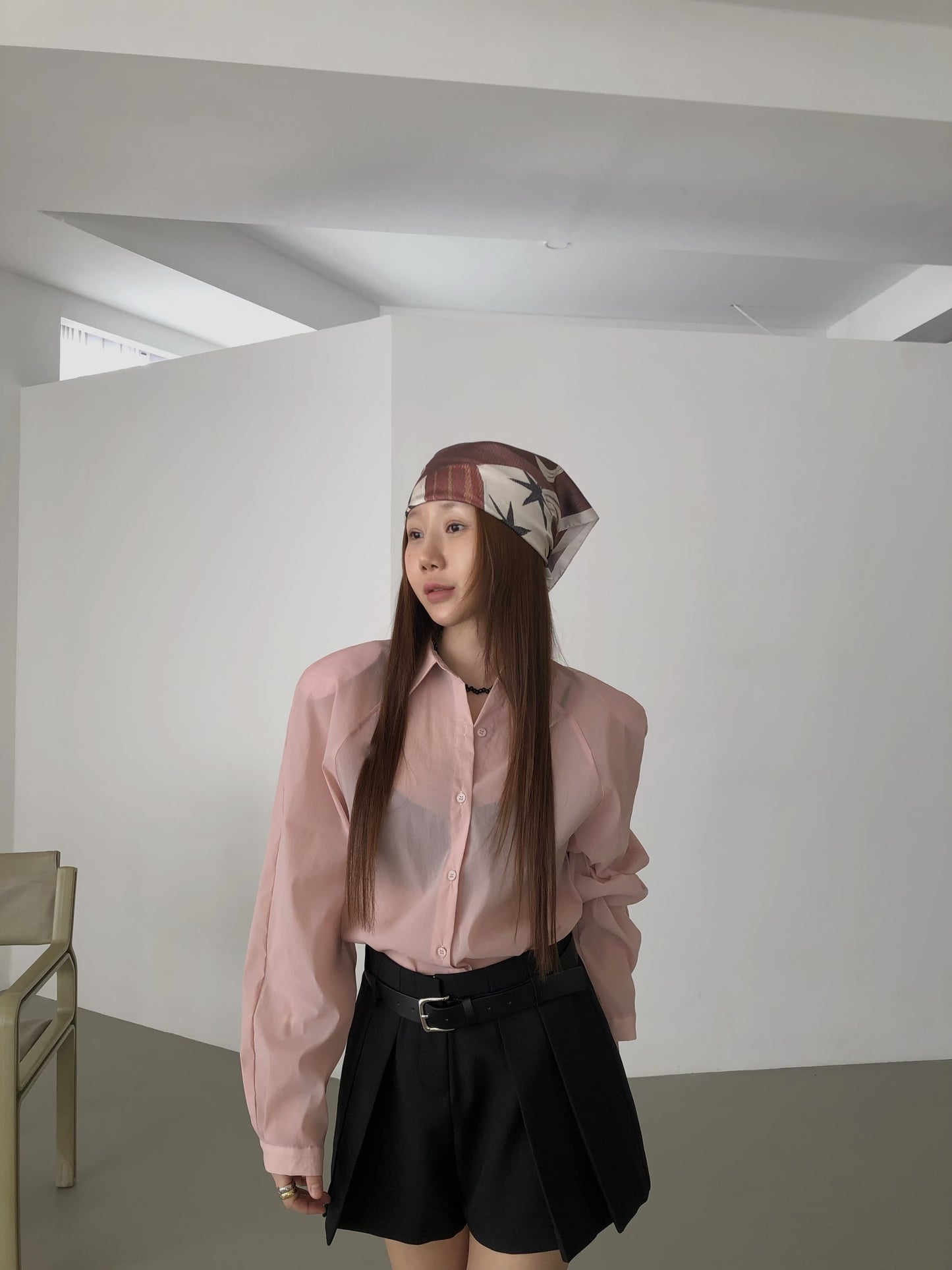 【A MA:DE 2026SS】Air blouse ( 3color )