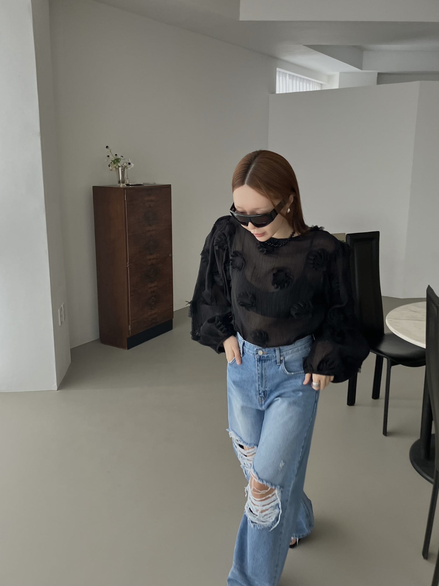 【A MA:DE 2026SS】Daisy blouse ( 2color )