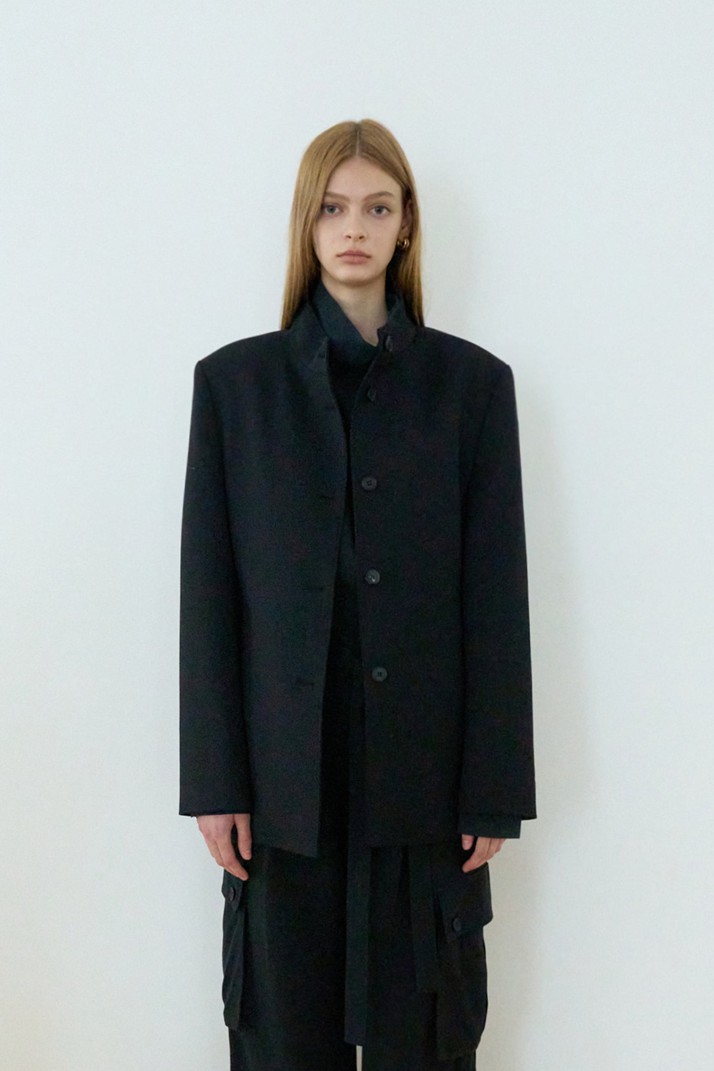 【BLOSSOM H COMPANY 2025AW】MATIC HIGH NECK JACKET