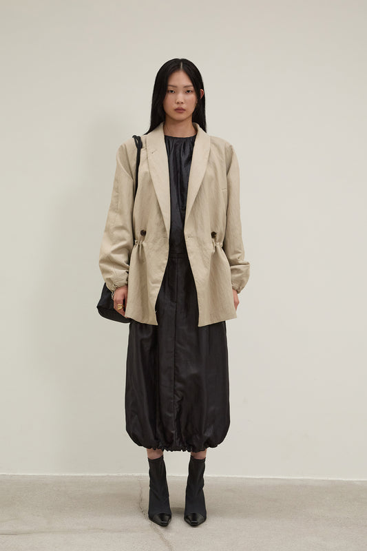 【BLOSSOM H COMPANY 2025AW】GENTO SHAWL COLLAR JACKET