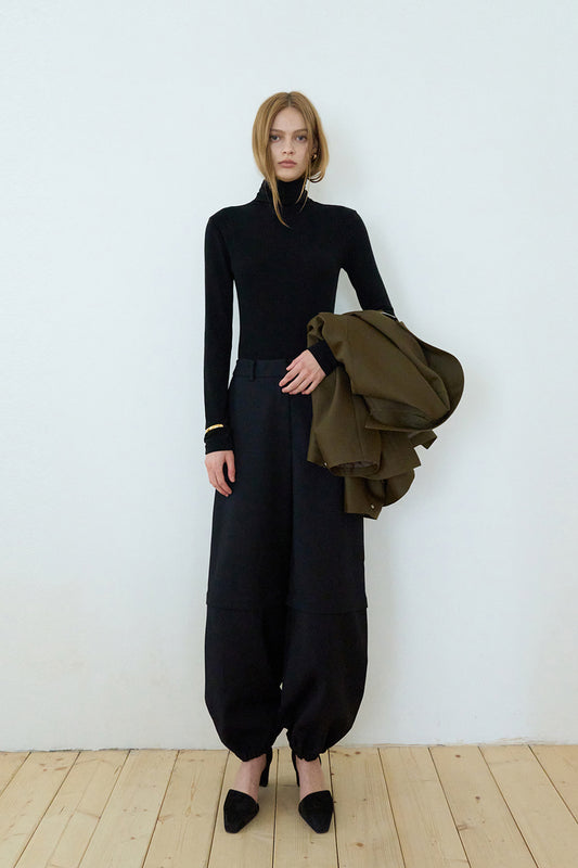 【BLOSSOM H COMPANY 2025AW】RATI BANDING PANTS