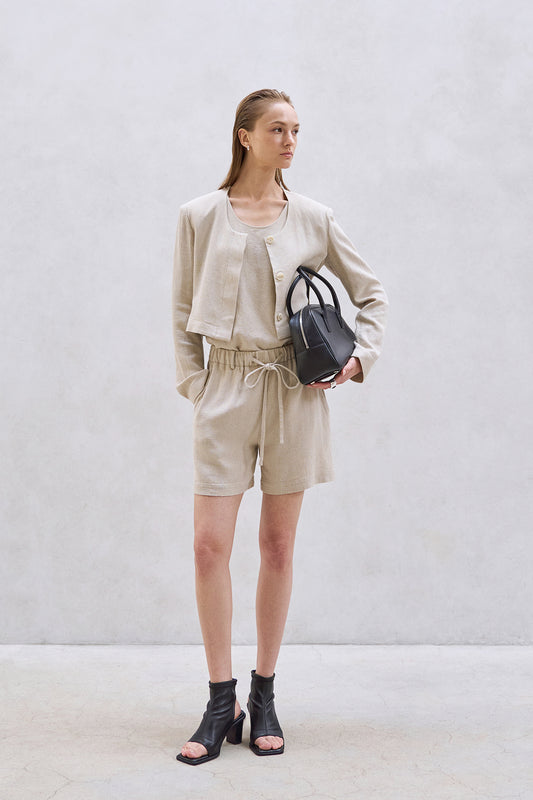 [BLOSSOM H COMPANY 2025SS] MORI LINEN PANTS