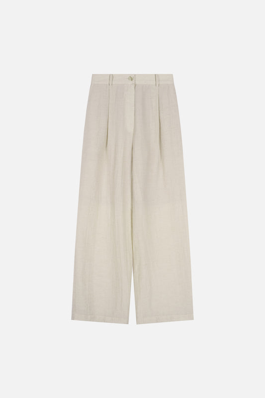 [BLOSSOM H COMPANY 2025SS] VINT ONE-TUCK PANTS