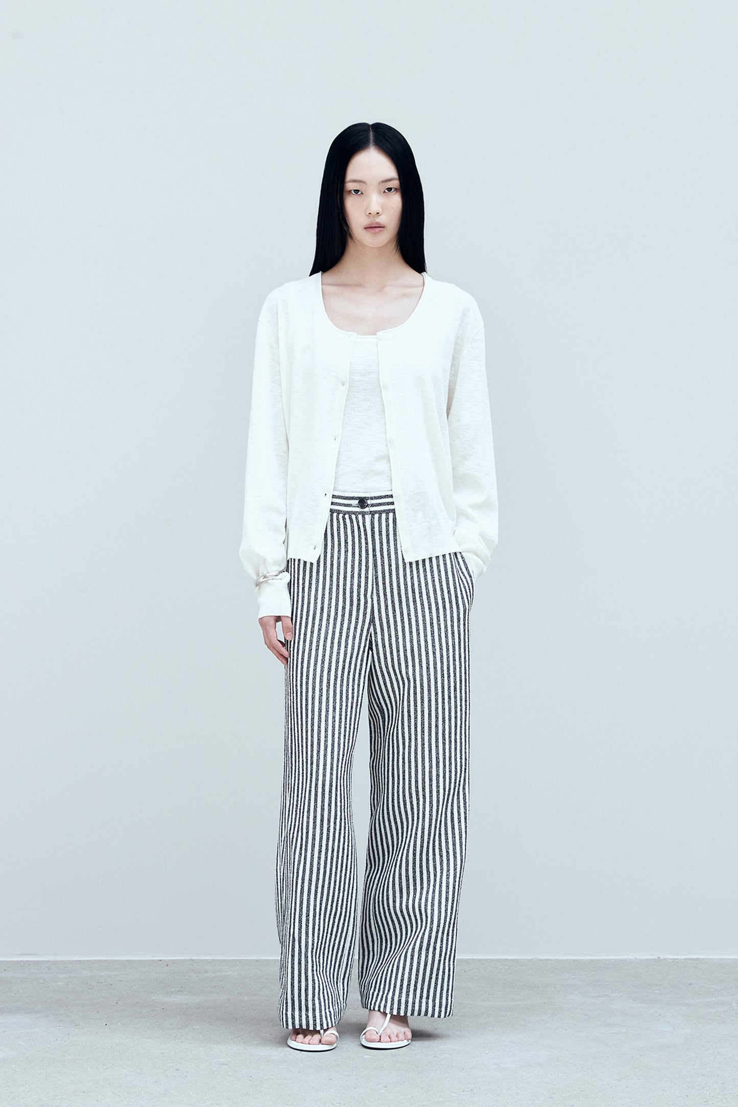 [BLOSSOM H COMPANY 2025SS] MAKI STRIPE PANTS