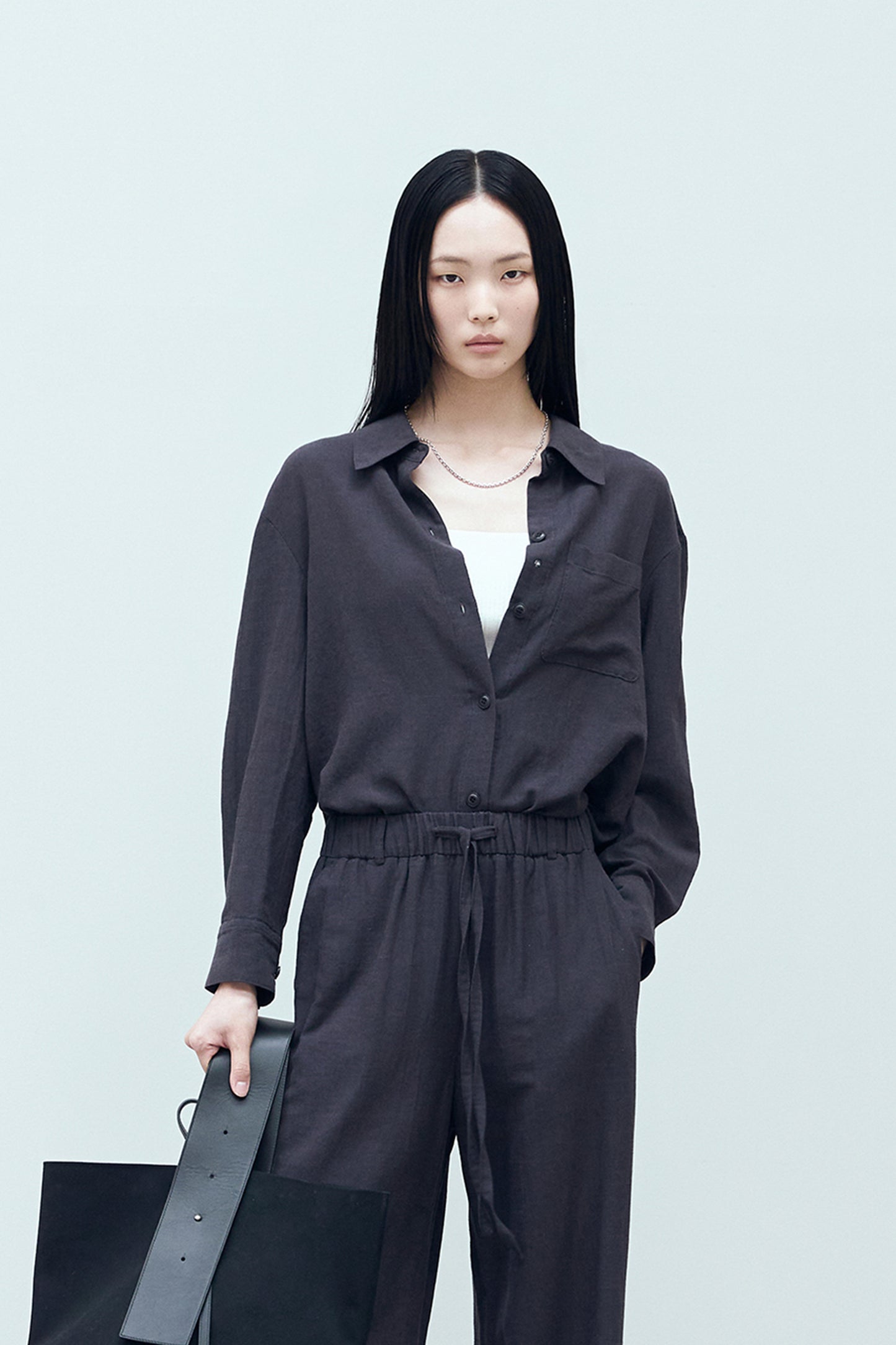 [BLOSSOM H COMPANY 2025SS] MOUR COTTON SHIRT