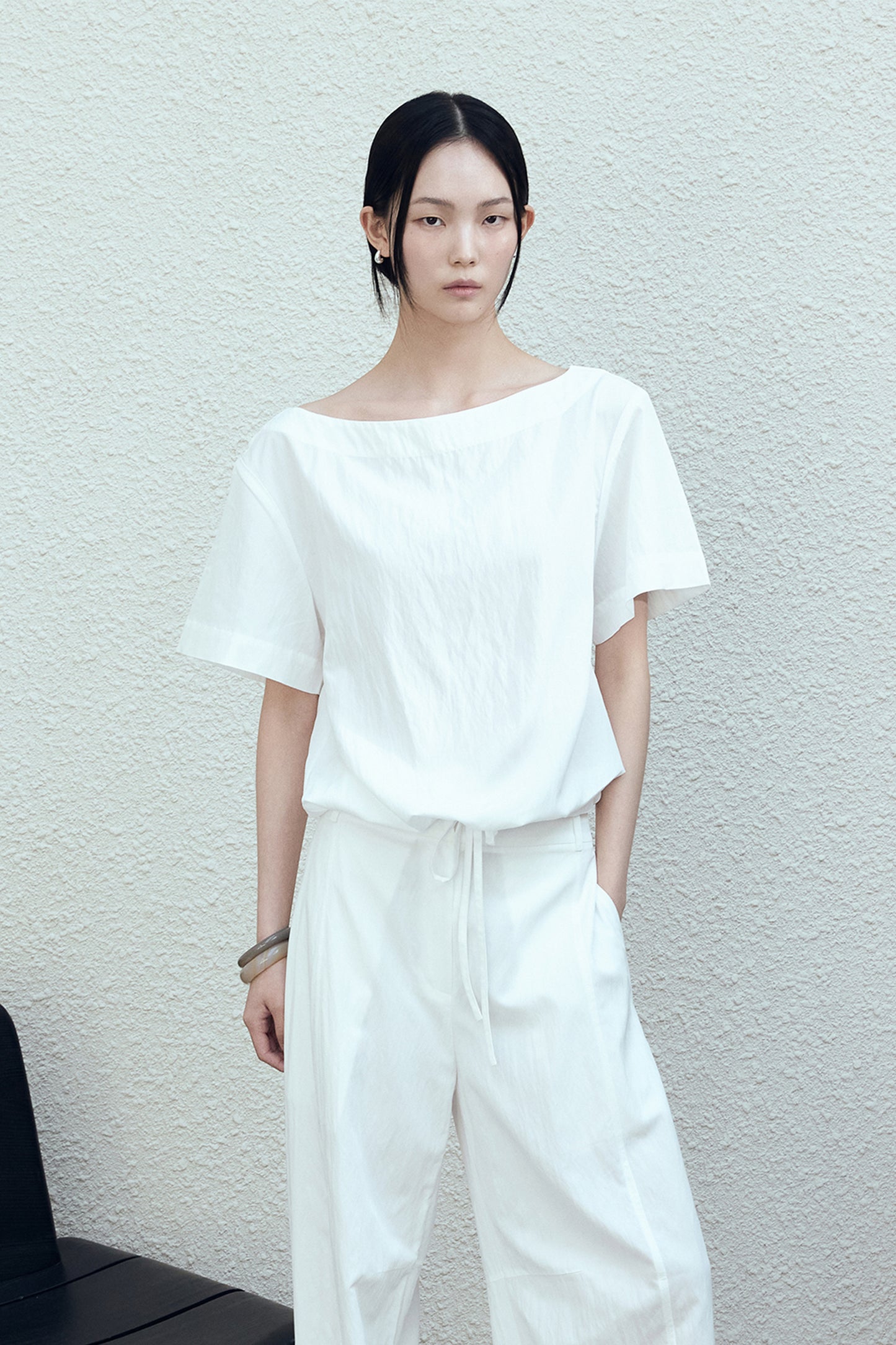 [BLOSSOM H COMPANY 2025SS] ALVIN STRING BLOUSE