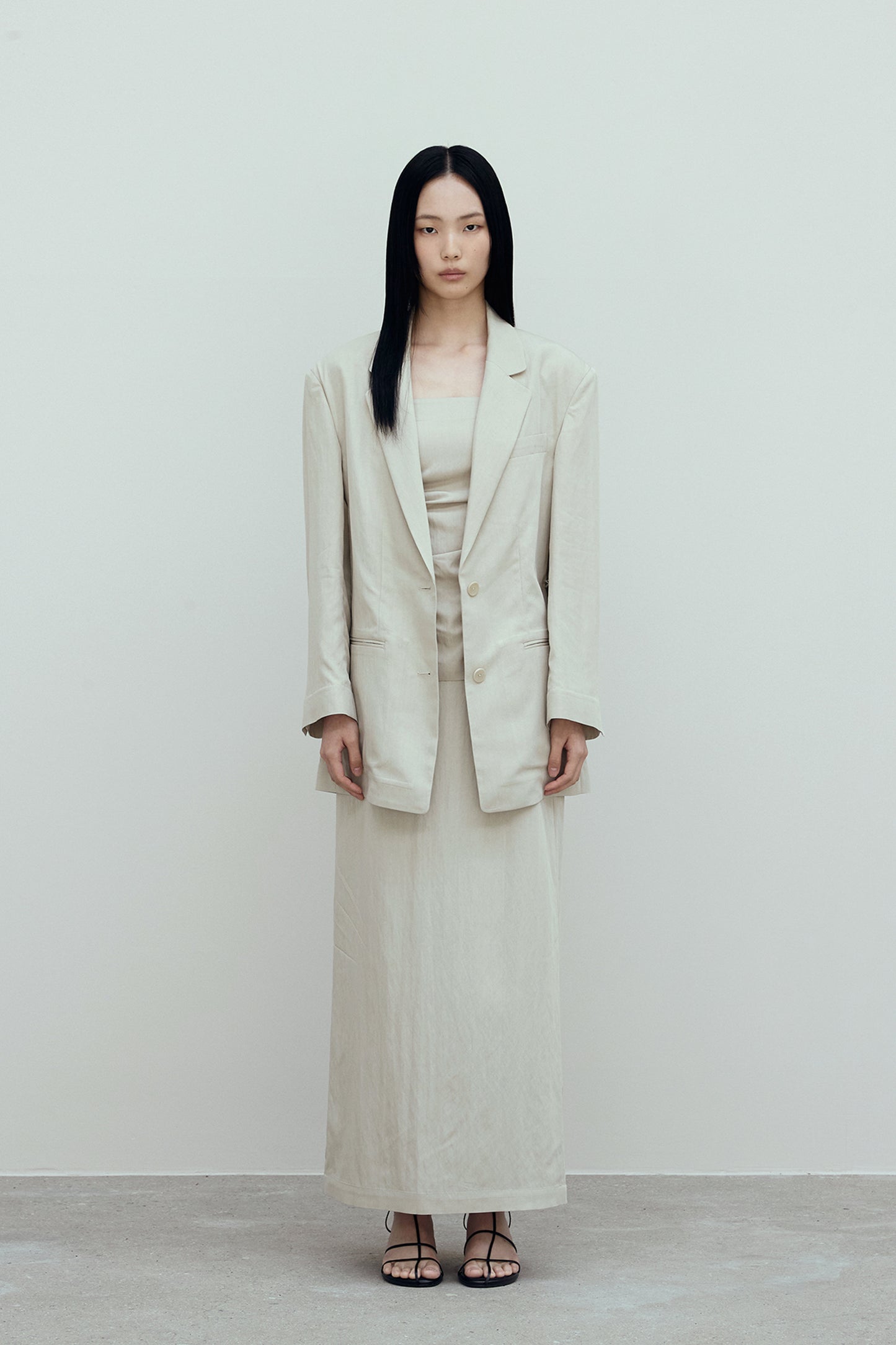 [BLOSSOM H COMPANY 2025SS] ALVIN MAXI SKIRT