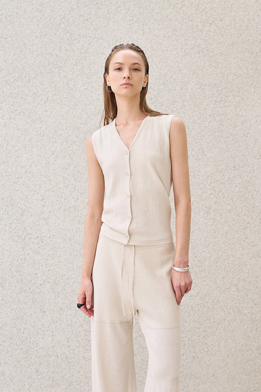 [BLOSSOM H COMPANY 2025SS] PAUL KNIT VEST