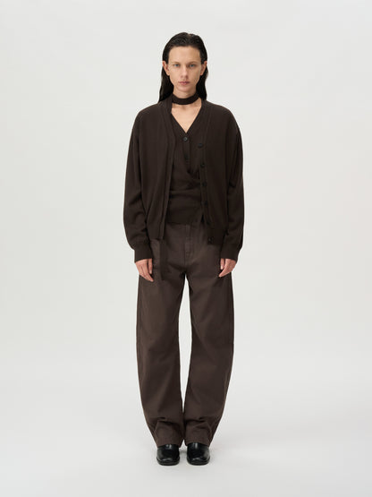 [MAGJAY 2025AW] Uno Wool 100 Cross Cardigan