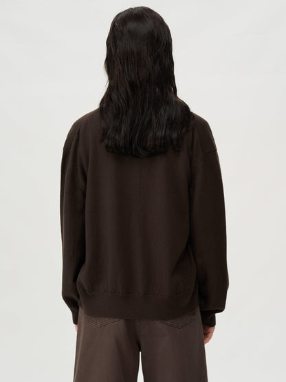 [MAGJAY 2025AW] Uno Wool 100 Cross Cardigan