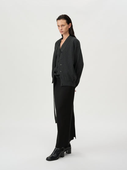 [MAGJAY 2025AW] Uno Wool 100 Cross Cardigan