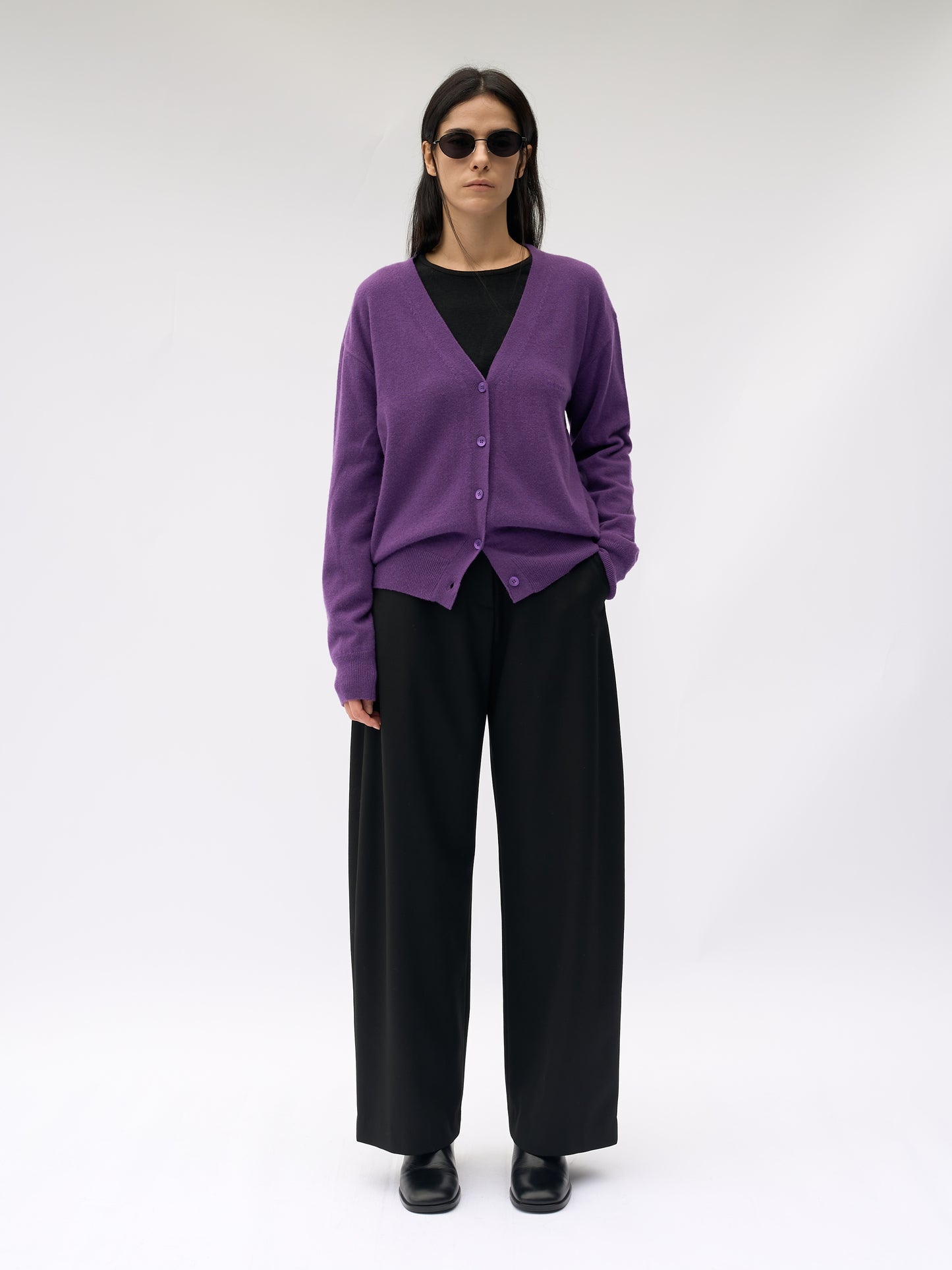 【MAGJAY 2025AW】Wool Blend Essential Cardigan