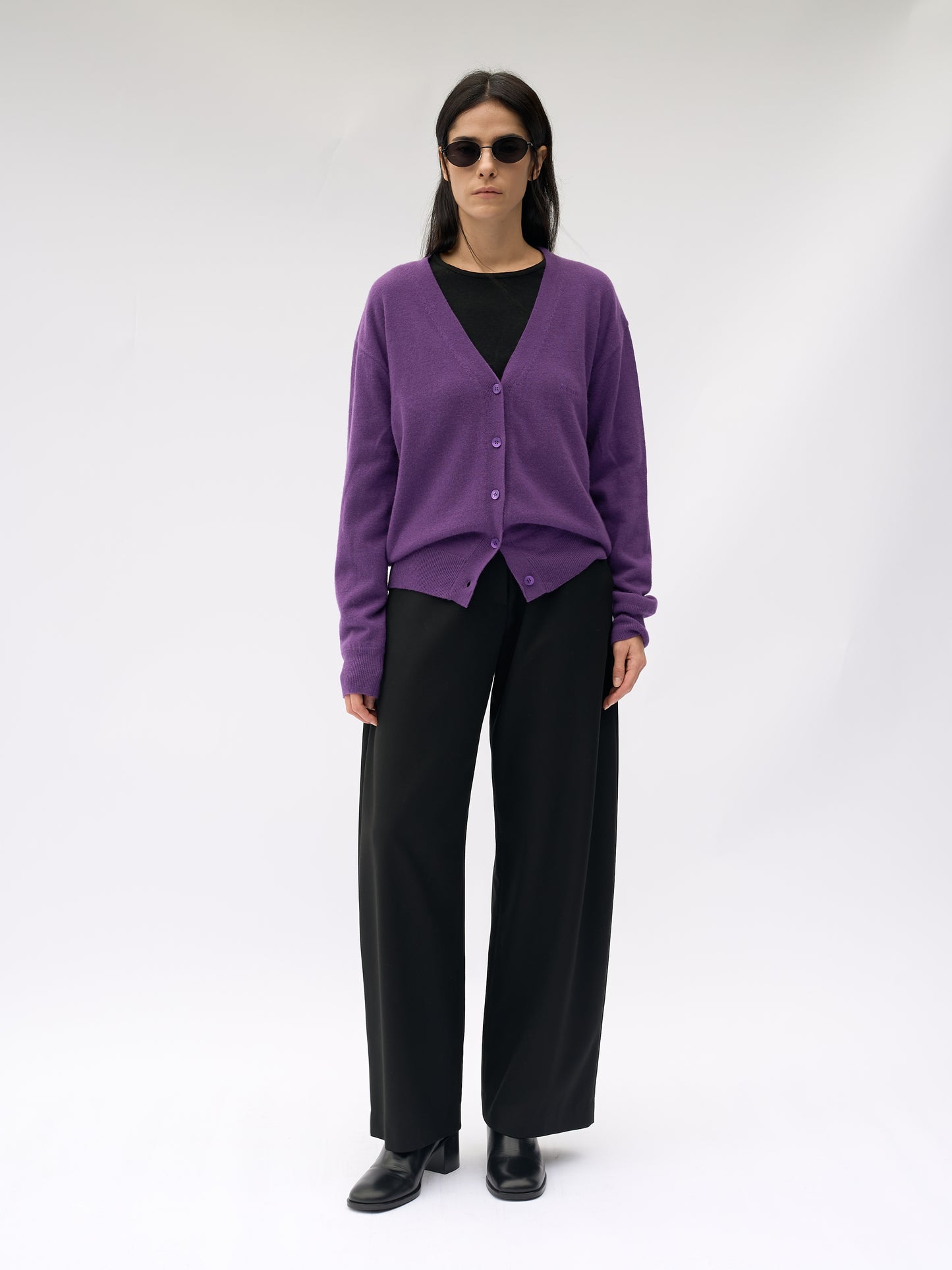 【MAGJAY 2025AW】Wool Blend Essential Cardigan