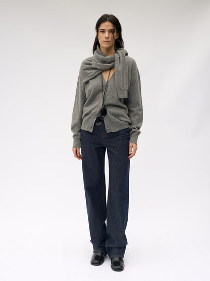 [MAGJAY 2025AW] Wool Blend Essential Cardigan