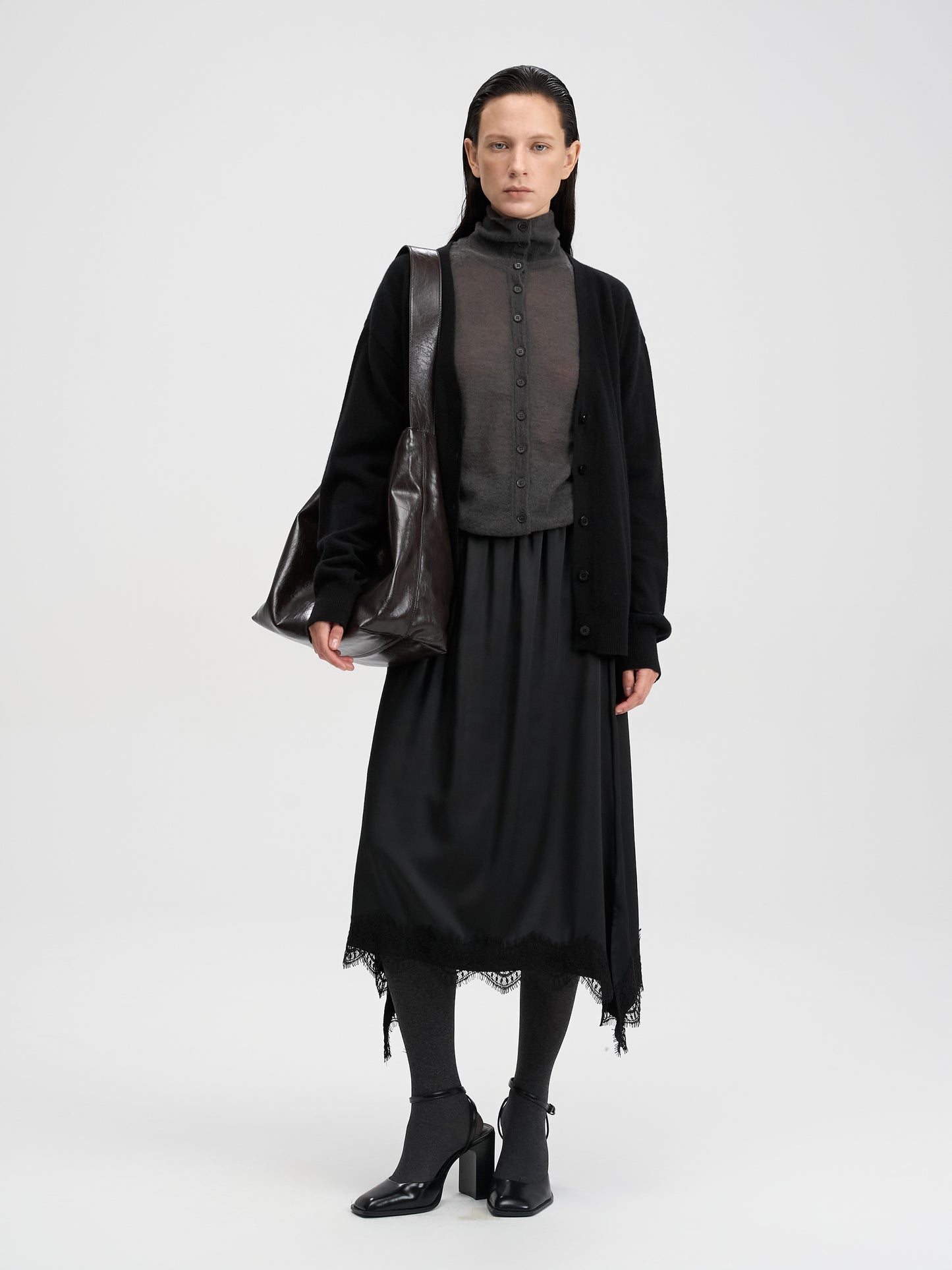 【MAGJAY 2025AW】Wool Blend Essential Cardigan