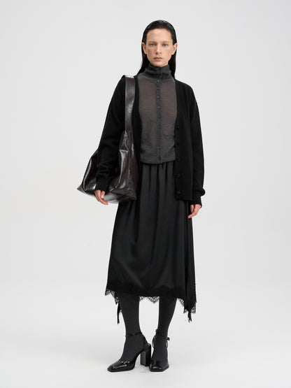 [MAGJAY 2025AW] Wool Blend Essential Cardigan