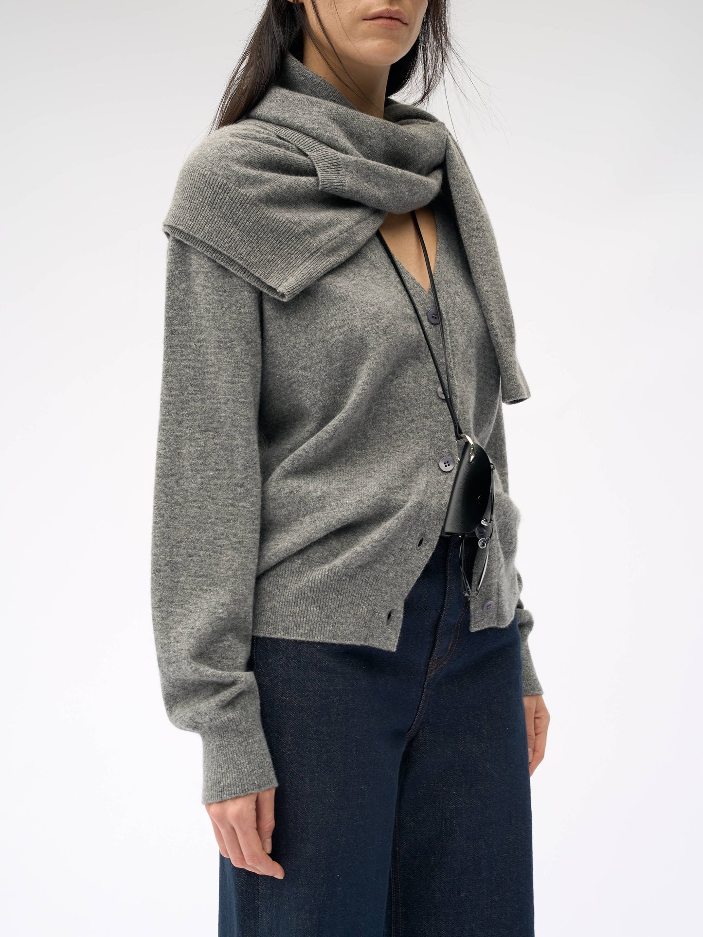 【MAGJAY 2025AW】Wool Blend Essential Cardigan