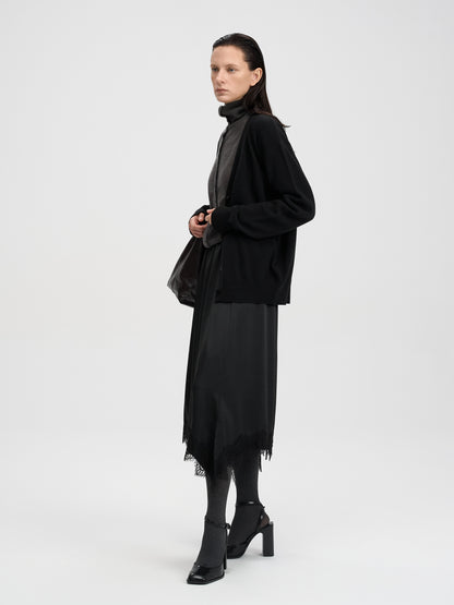 [MAGJAY 2025AW] Wool Blend Essential Cardigan
