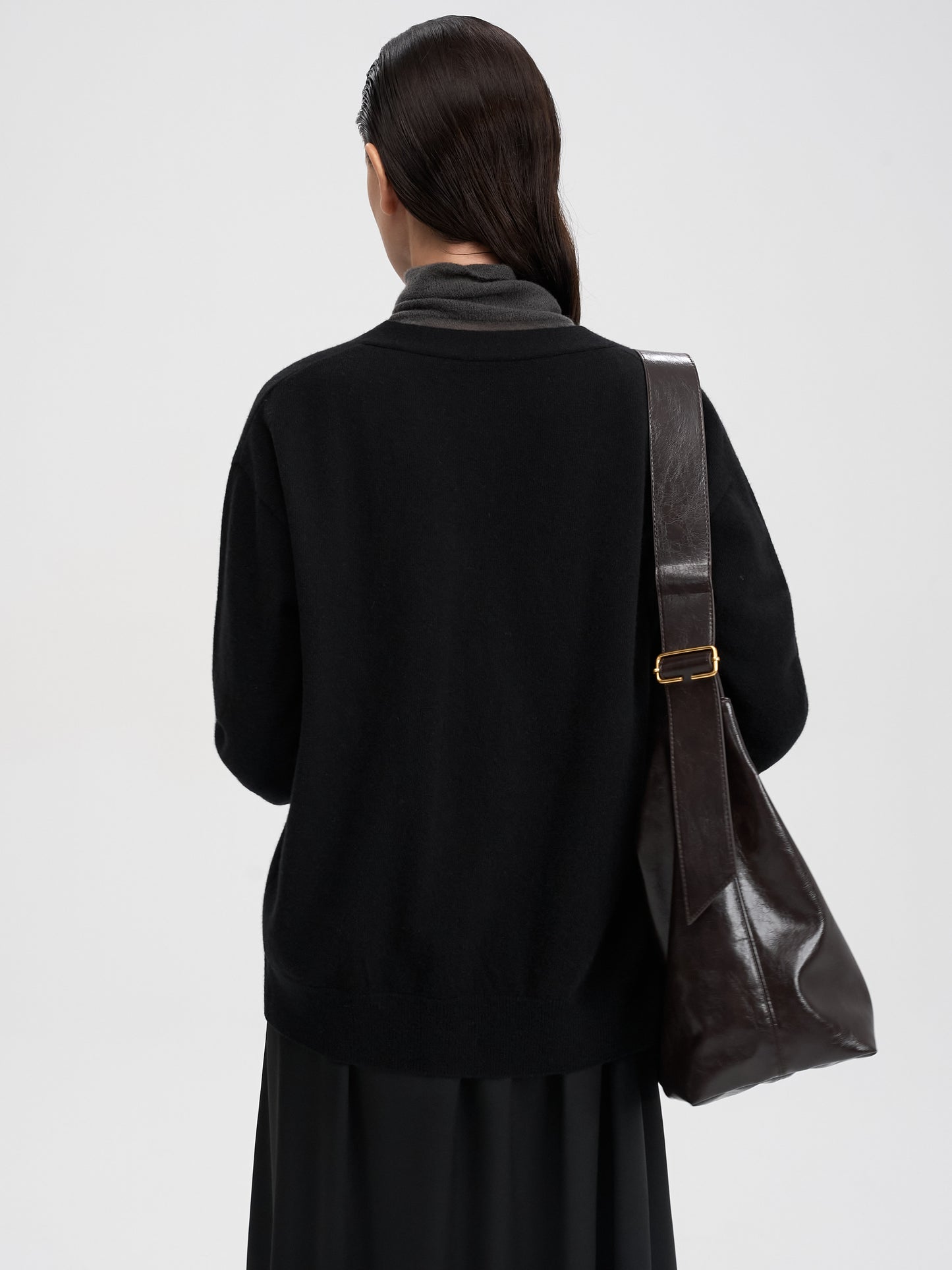 【MAGJAY 2025AW】Wool Blend Essential Cardigan