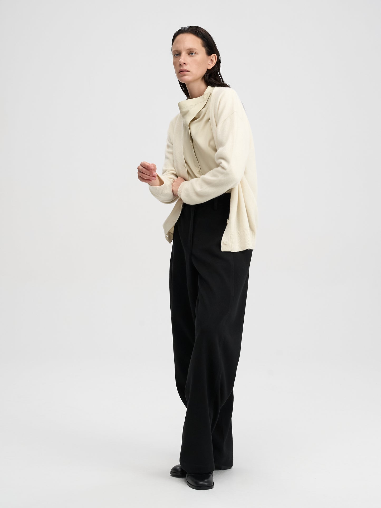 【MAGJAY 2025AW】Wool Blend Essential Cardigan