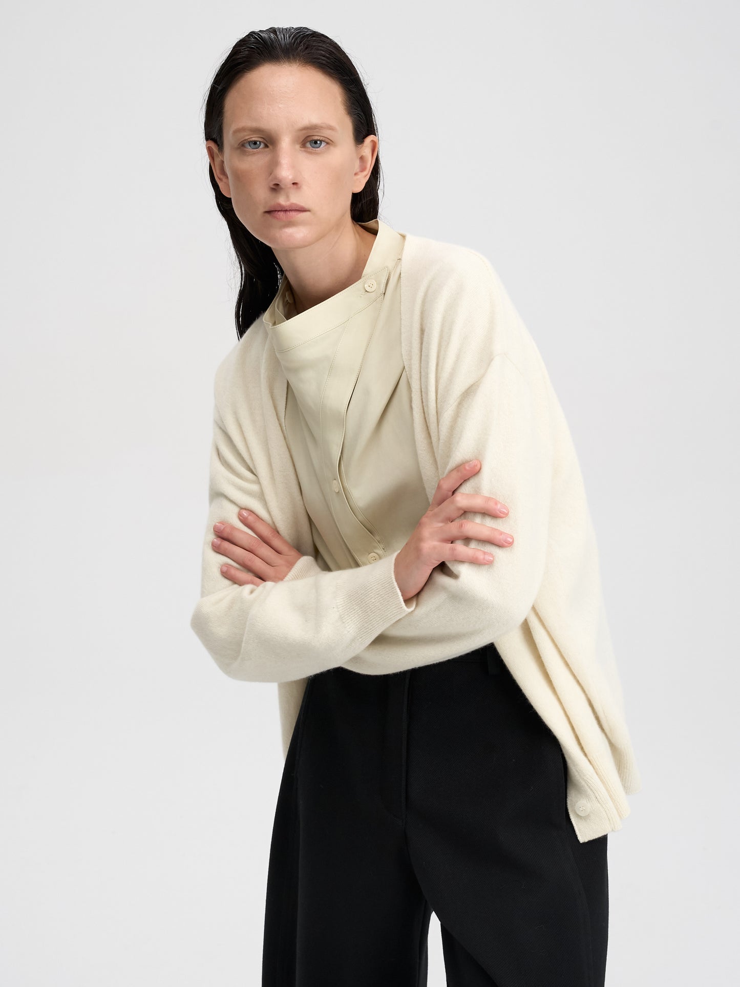 【MAGJAY 2025AW】Wool Blend Essential Cardigan