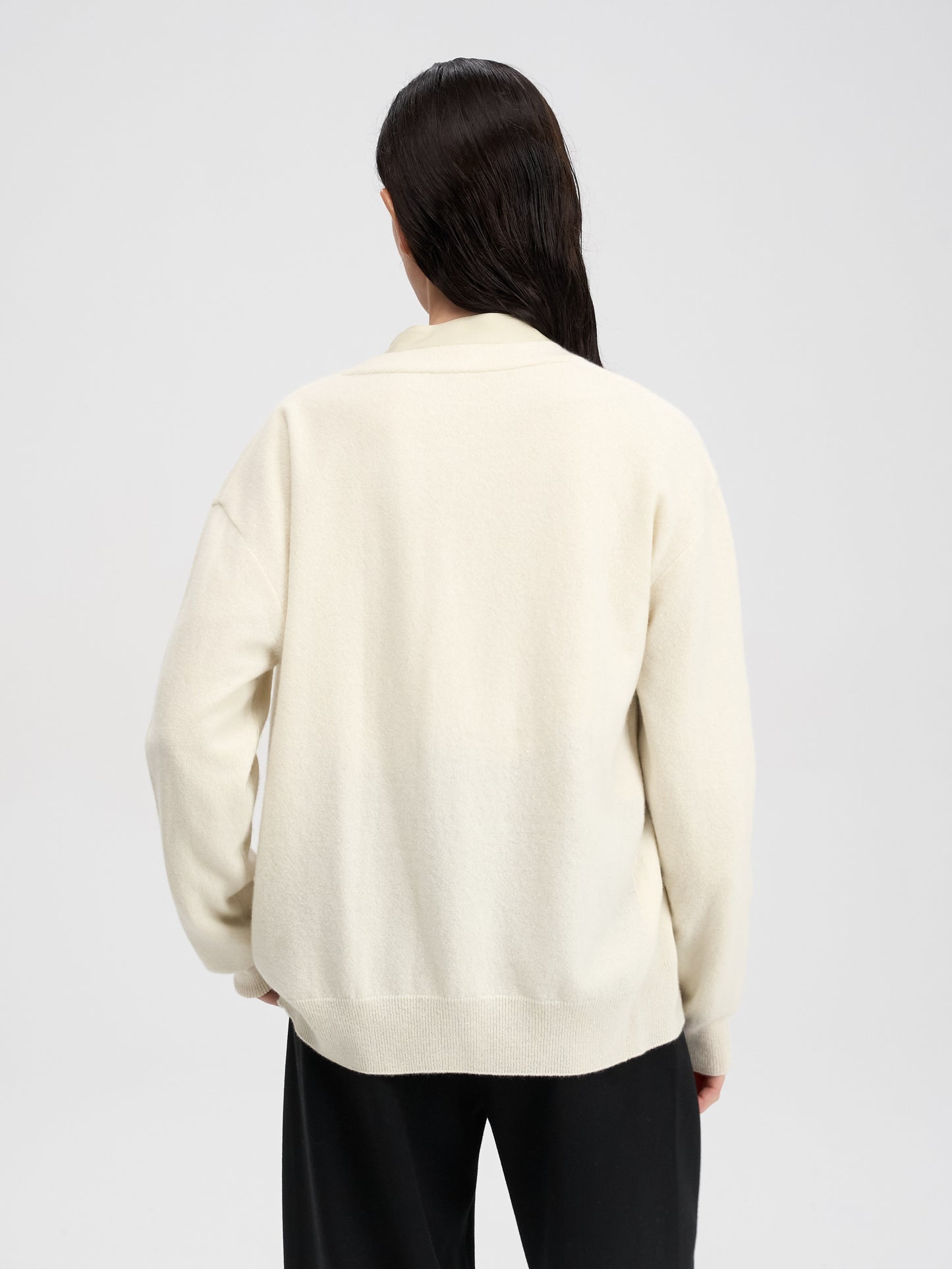 【MAGJAY 2025AW】Wool Blend Essential Cardigan