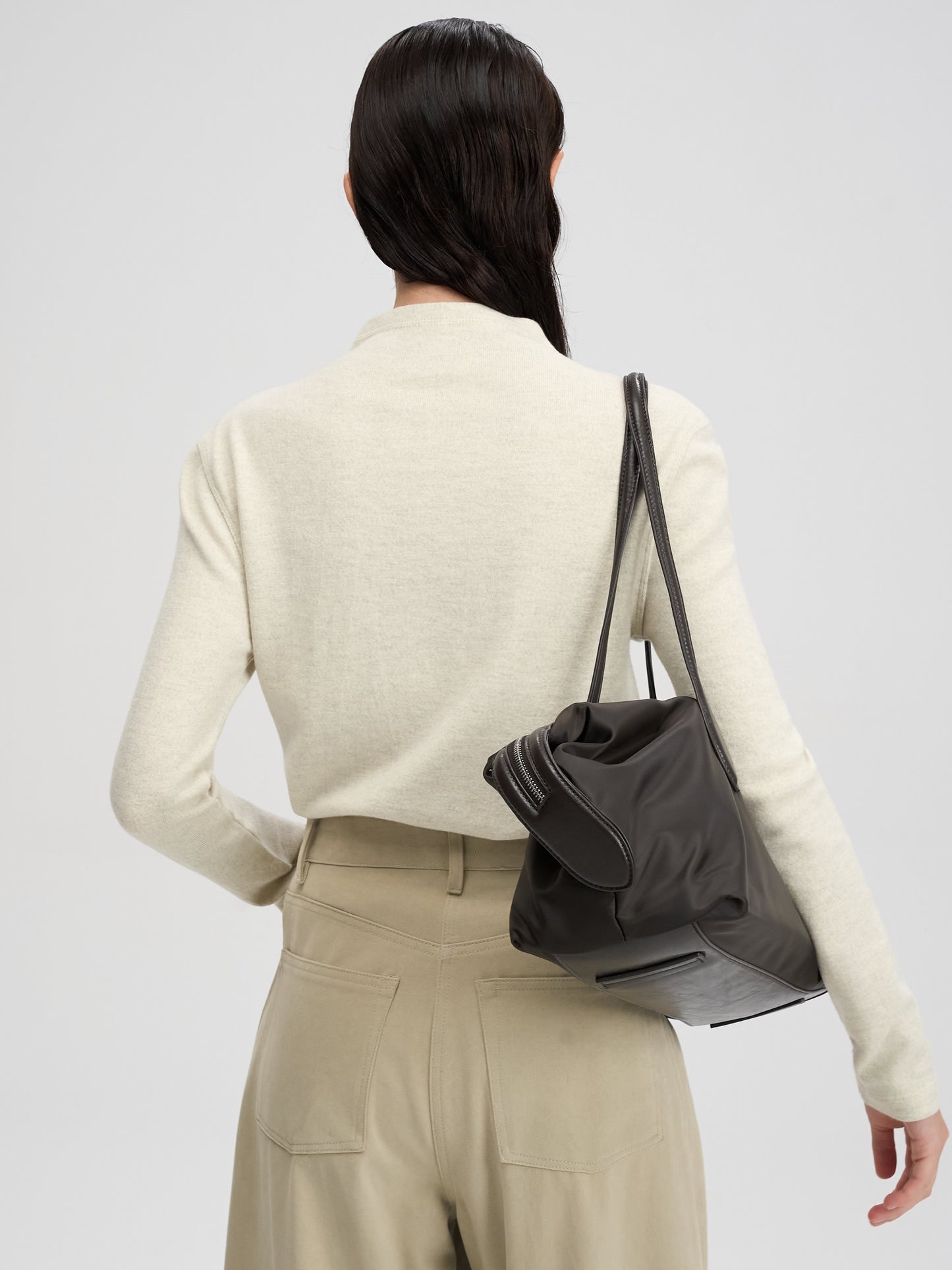 【MAGJAY 2025AW】Wool Half Neck Cardigan