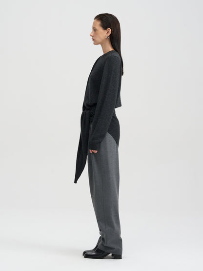 [MAGJAY 2025AW] Raccoon Wool Round Cardigan