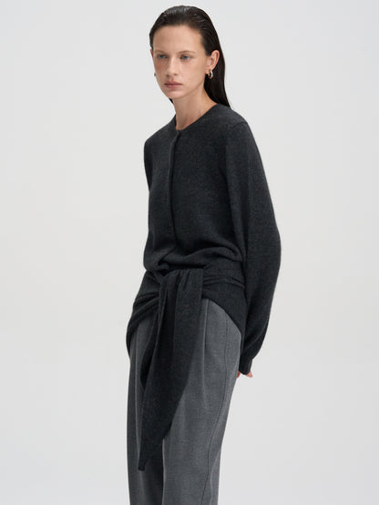 [MAGJAY 2025AW] Raccoon Wool Round Cardigan
