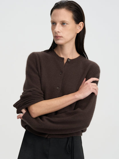 [MAGJAY 2025AW] Raccoon Wool Round Cardigan