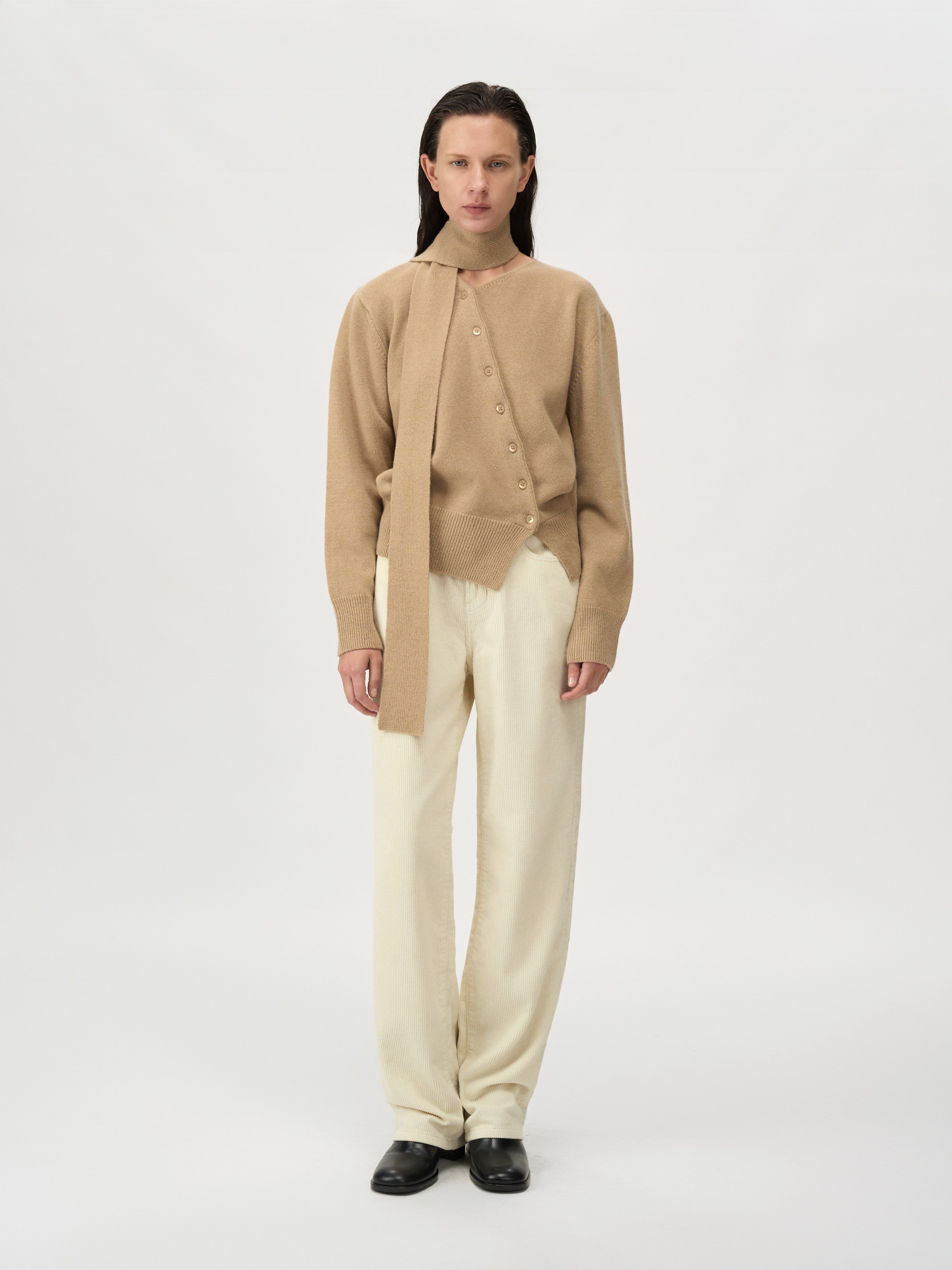 Wool 100 Scarf Set Cardigan by MAGJAY | WooStore, the official