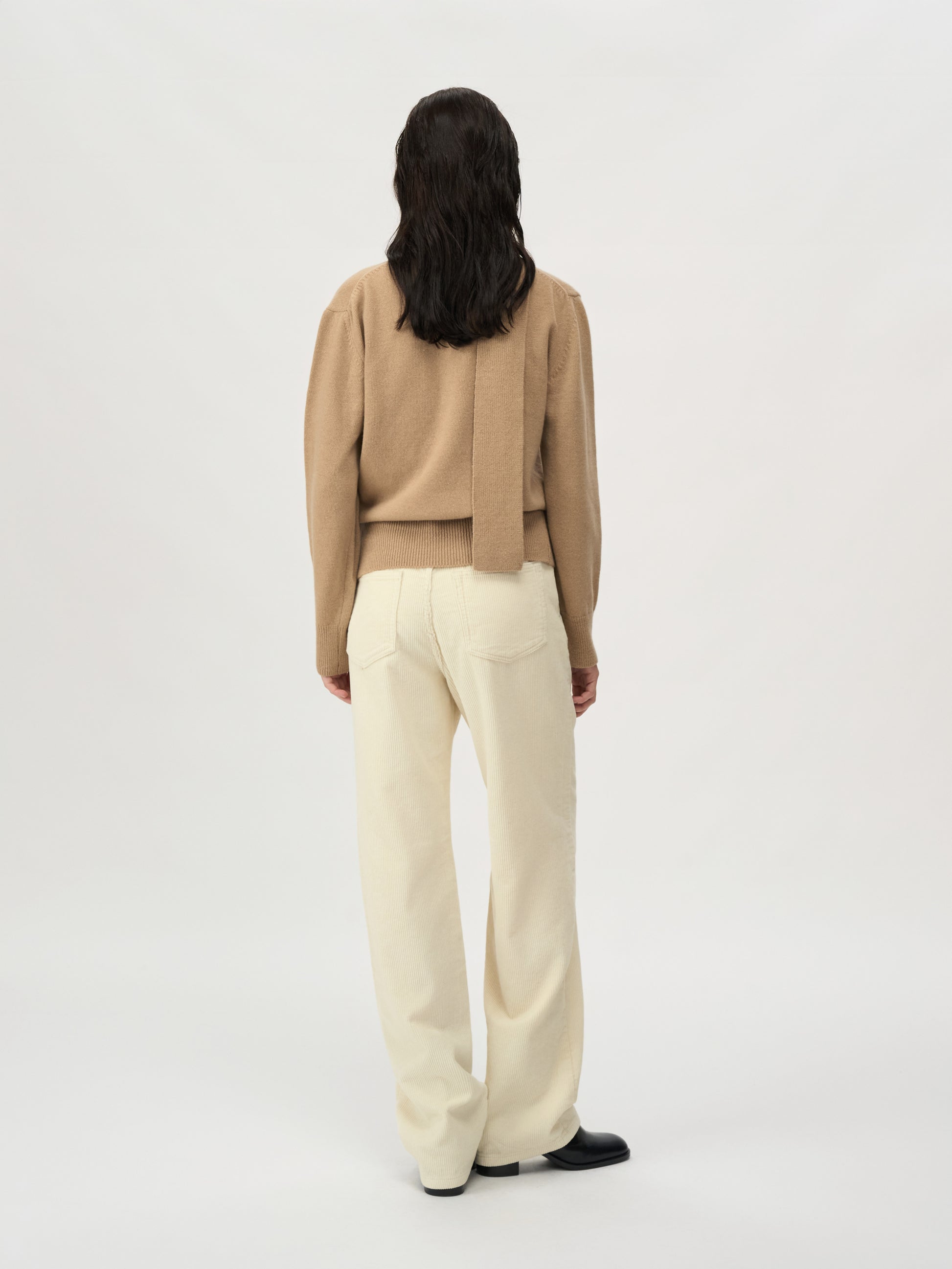 MAGJAY カーディガンのウール素材アップ｜ニュアンスカラーの韓国ニット
