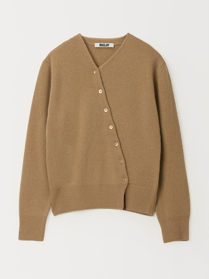 [MAGJAY 2025AW] Wool 100 Scarf Set Cardigan