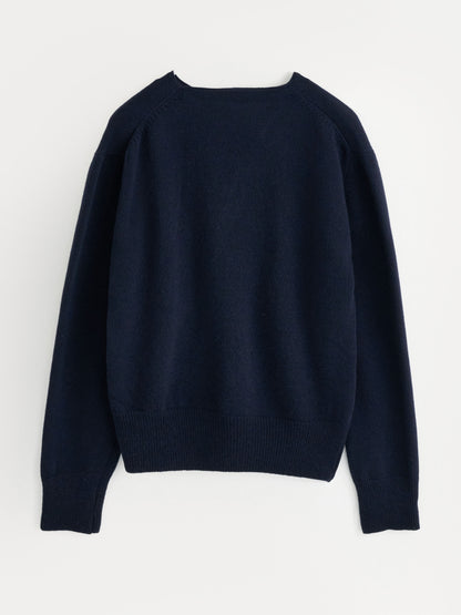 [MAGJAY 2025AW] Wool 100 Scarf Set Cardigan