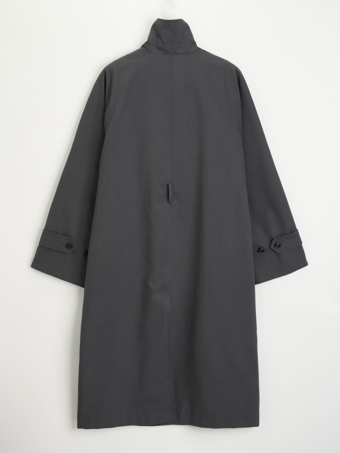 【MAGJAY 2025AW】High-neck Cocoon trench coat