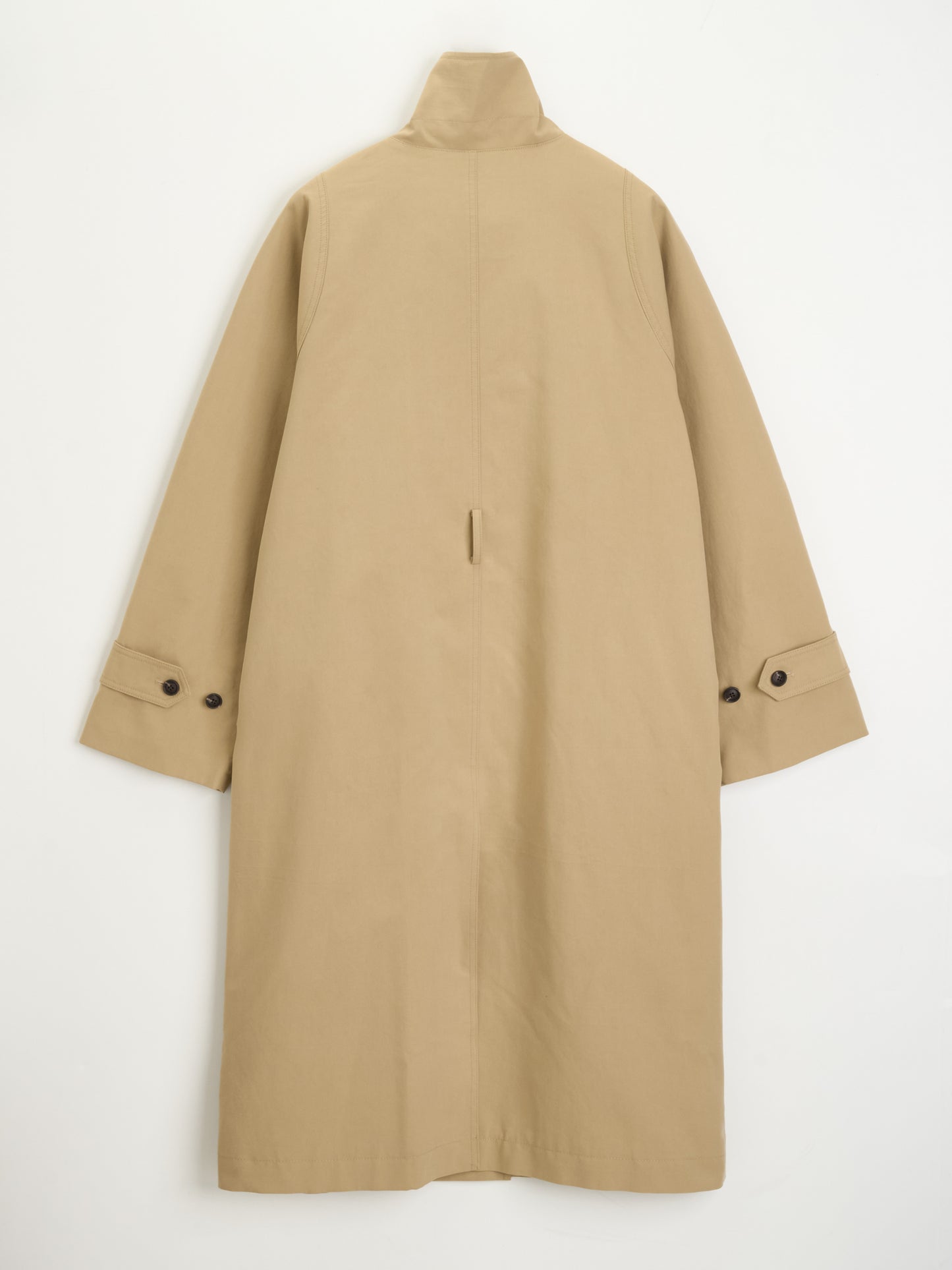 【MAGJAY 2025AW】High-neck Cocoon trench coat