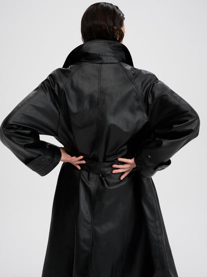 [MAGJAY 2025AW] Matt Belted Trench Coat