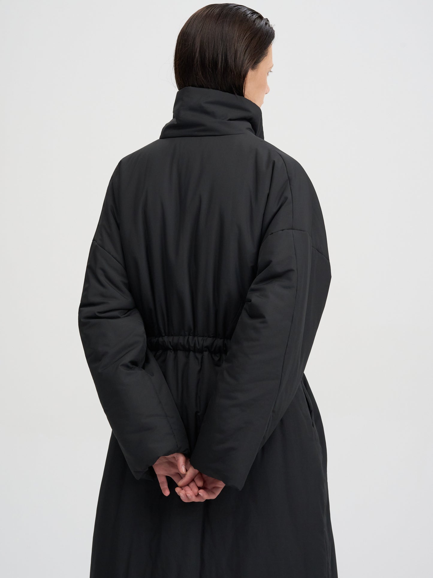【MAGJAY 2025AW】Max Warm Belted Trench Padded - Black